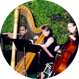 ojai flute cello harp trio