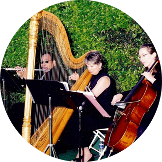 flute cello harp trio